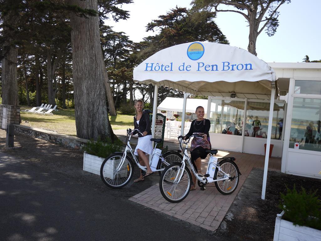 Hotel De Pen Bron Le Croisic Bagian luar foto